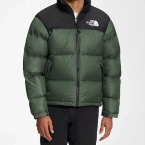North Face 700 Puffer in Olive Green - L